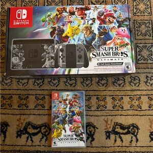 Nintendo Switch Super Smash Bros. Edition With Game